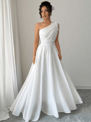 Women's Retro French Romantic Asymmetrical Sleeveless Dress